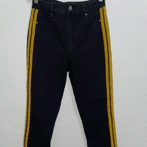 Black Jeans with Zipper